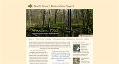 Desktop Screenshot of northbranchrestoration.org